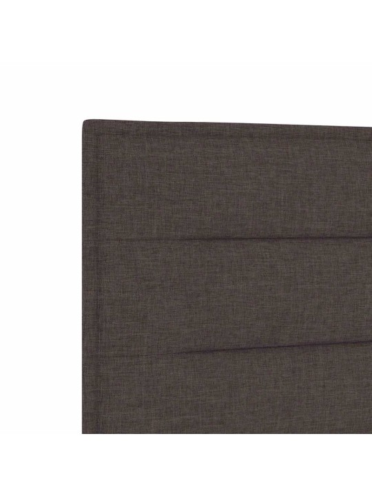 LED gultas galva ar galvas klāju tumši brūna 80 cm audums