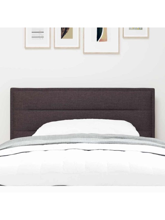LED gultas galva ar galvas klāju tumši brūna 80 cm audums