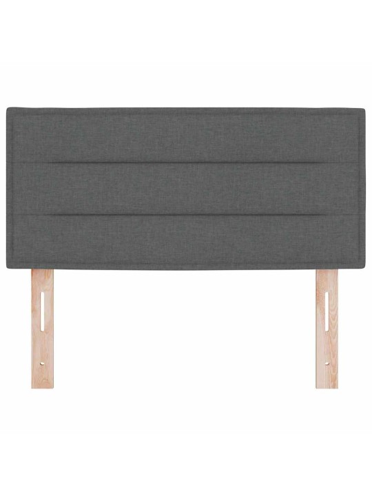 LED gultas galva ar galvas klāju tumši pelēka 90 cm audums
