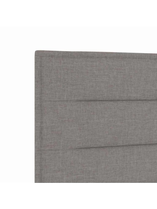 Led gultas galva ar galvas klāju pelēkbrūna 90 cm audums