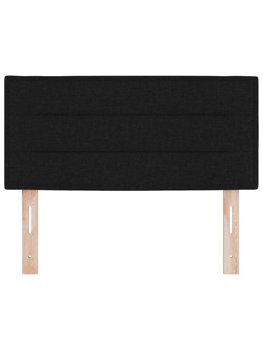 LED gultas galva ar LED sloksnes lukturiem melna 100 cm audums