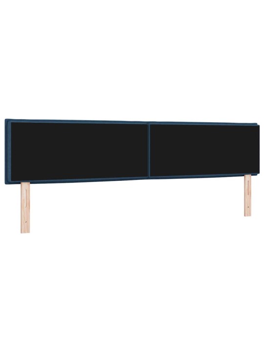 Led gultas galva ar led sloksnes lukturiem zila 200 cm audums