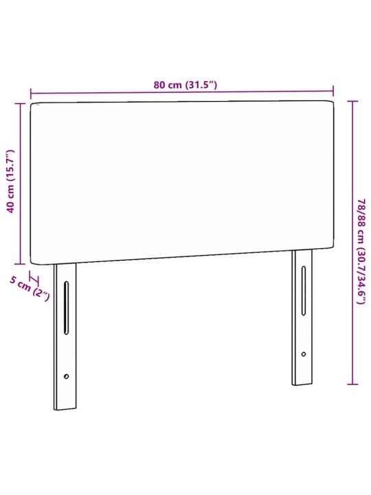 Led gultas galva ar galvas klāju krēmkrāsa 80 cm audums