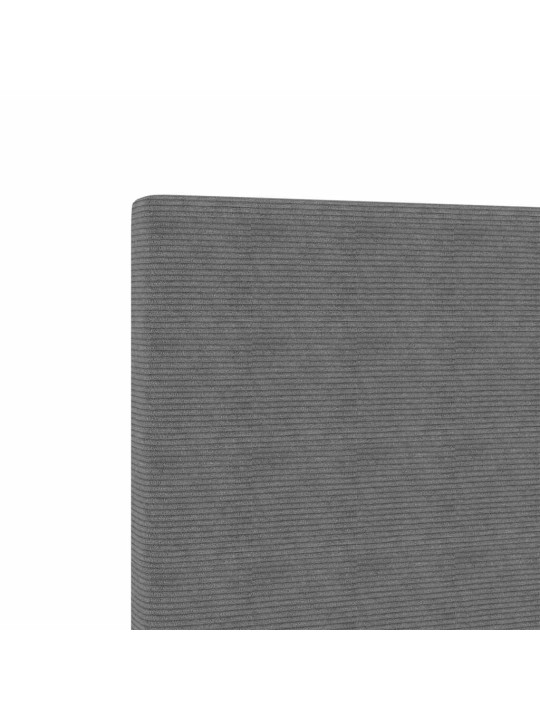 Led gultas galva ar galvas klāju gaiši pelēka 90 cm audums