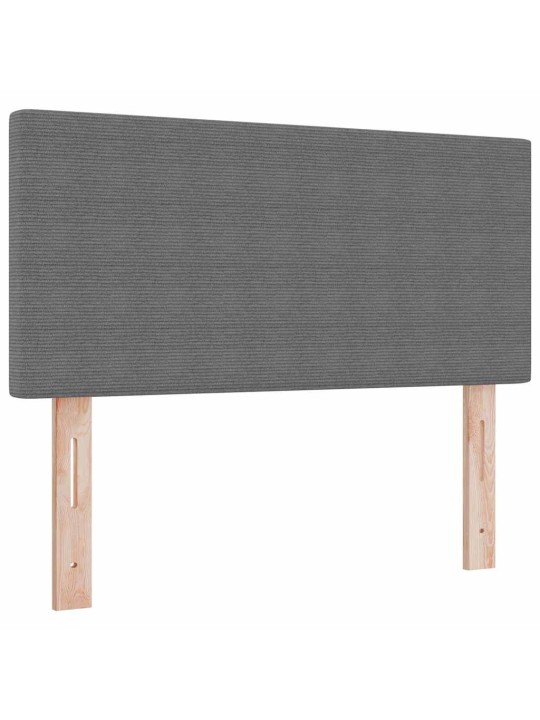 Led gultas galva ar galvas klāju gaiši pelēka 90 cm audums