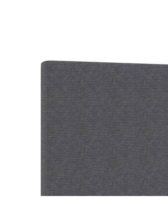 LED gultas galva ar galvas klāju tumši pelēka 100 cm audums