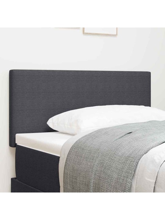 LED gultas galva ar galvas klāju tumši pelēka 100 cm audums