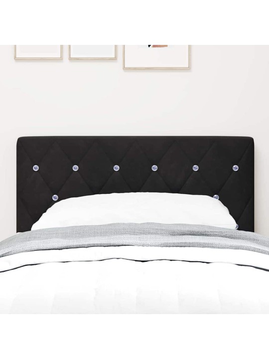 LED gultas galvgalis argyle ar galvas klāju melna 80 cm samts
