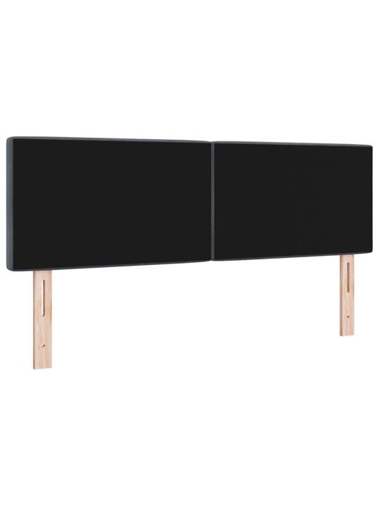 LED gultas galvgalis argyle manuāls tumši pelēka 144 cm samts