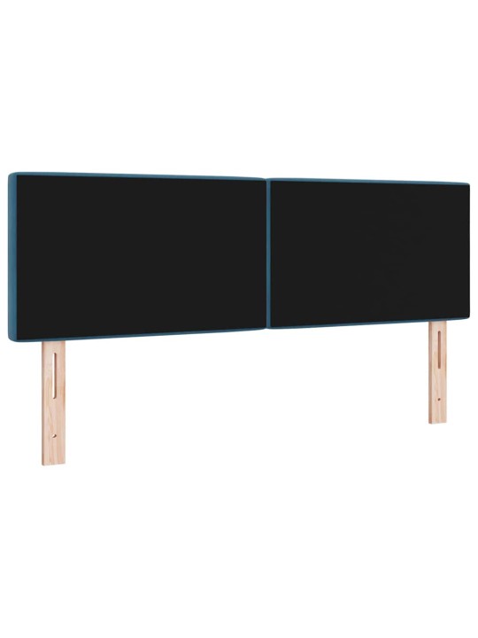 Led gultas galvgalis argyle manuāls tumši zila 80 cm samts
