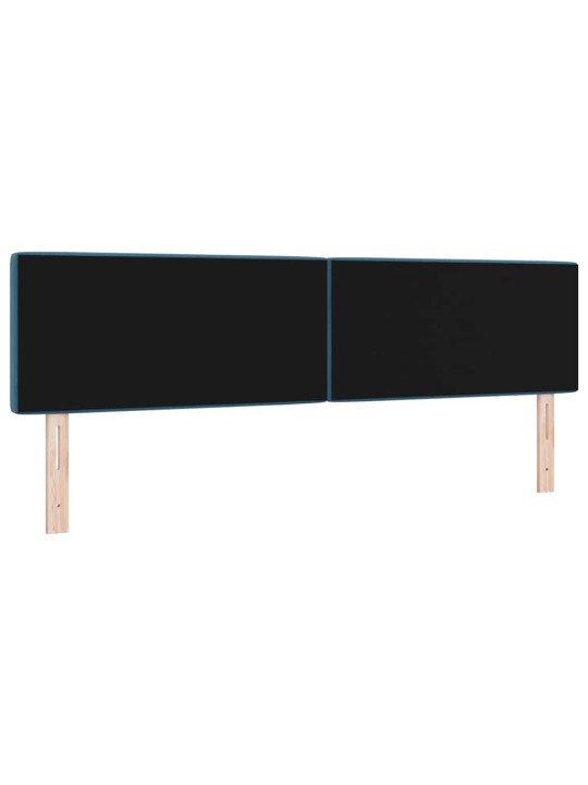 Led gultas galvgalis argyle manuāls tumši zila 90 cm samts