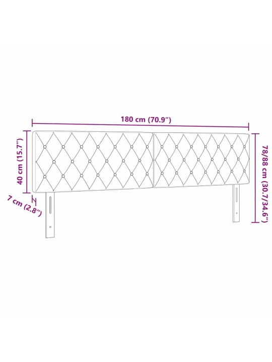 Led gultas galvgalis argyle manuāls tumši zila 90 cm samts