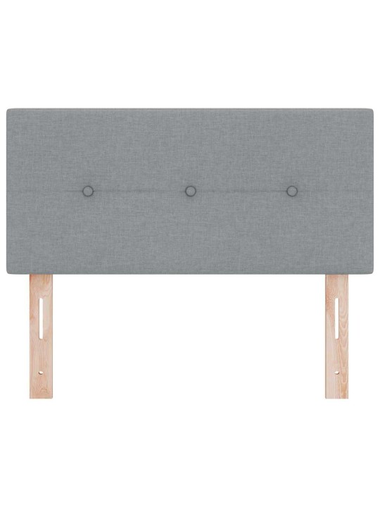 Led gultas galvgalis ar galvas klāju gaiši pelēka 100 cm audums