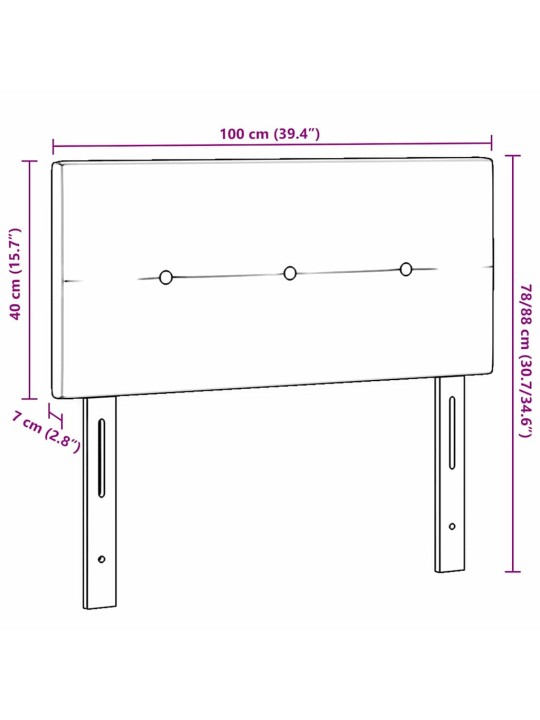Led gultas galvgalis ar galvas klāju tumši pelēks 100 cm audums