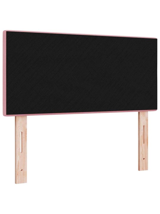 Galvgalis ar led sloksnes lukturiem rozā 100 cm samts
