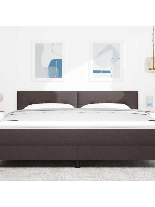 Led gultas galvgalis ar galvas klāju tumši brūna 180 cm audums