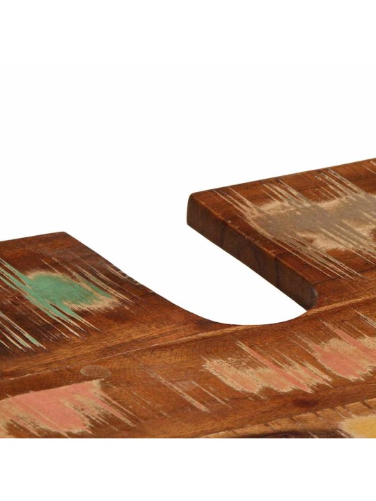 Vannas istabas mēbeļu komplekts 4 pcs ciets atjaunots koks