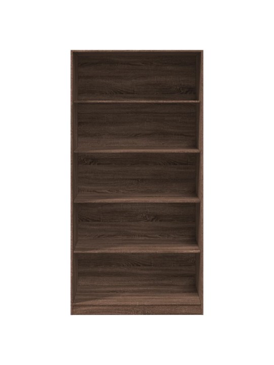 Drēbju skapis, ozolkoka krāsa, 100x50x200 cm, inženierijas koks