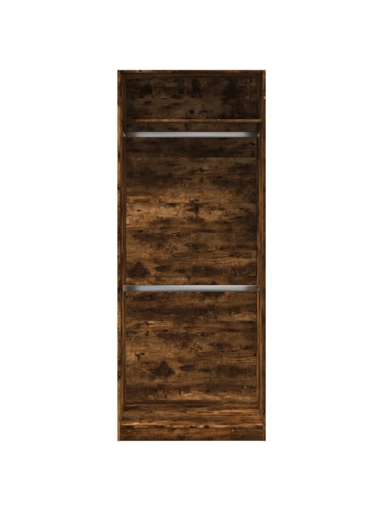Drēbju skapis, ozolkoka krāsa, 80x50x200 cm, inženierijas koks