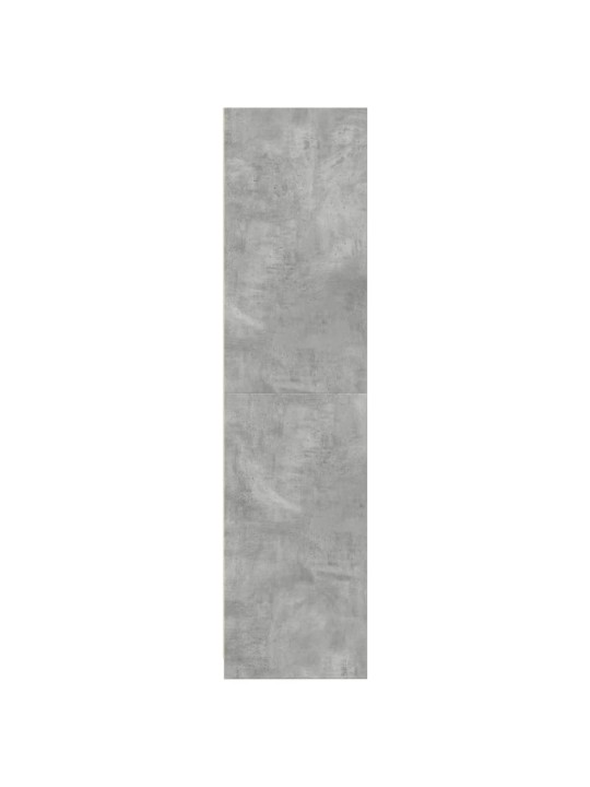 Skapis, betona pelēks, 100x50x200 cm, skaidu plāksne