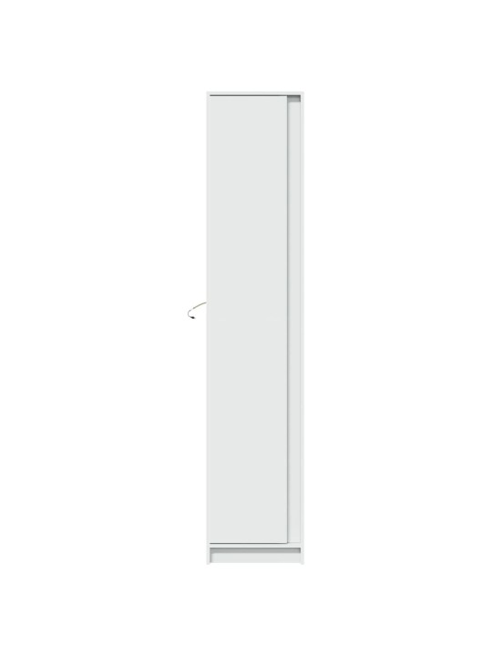 Augstais skapītis ar led, balts, 41,5x32,5x200 cm