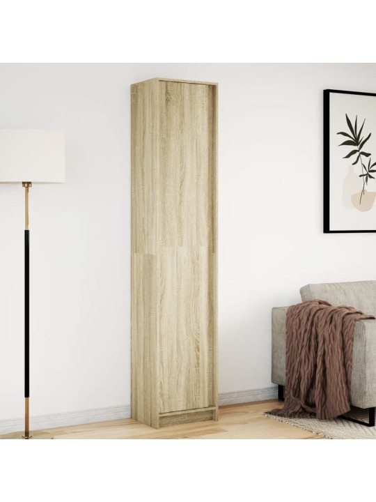 Augstais skapītis ar led, ozolkoka krāsa, 41,5x32,5x200 cm