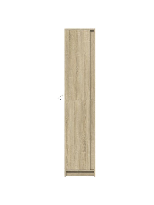 Augstais skapītis ar led, ozolkoka krāsa, 41,5x32,5x200 cm