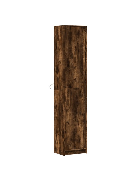 Augstais skapītis ar led, ozolkoka krāsa, 41,5x32,5x200 cm