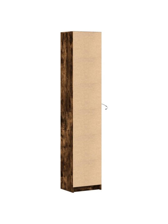 Augstais skapītis ar led, ozolkoka krāsa, 41,5x32,5x200 cm