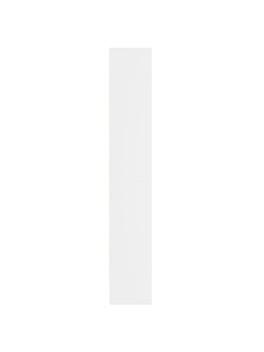 Augstais skapītis ar led, balts, 69x32,5x200 cm