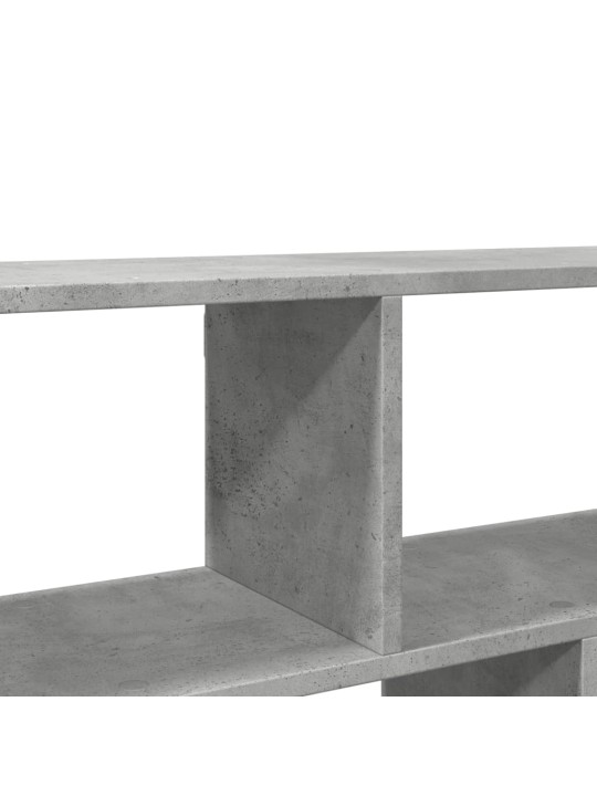 Sienas plaukts, betona pelēks, 100x25x50 cm, inženierijas koks