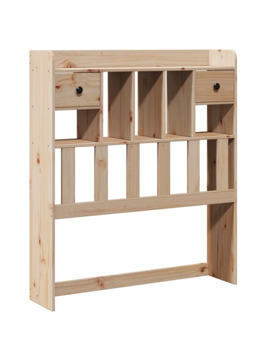 Galvgalis ar plauktiem, 75 cm, priedes masīvkoks