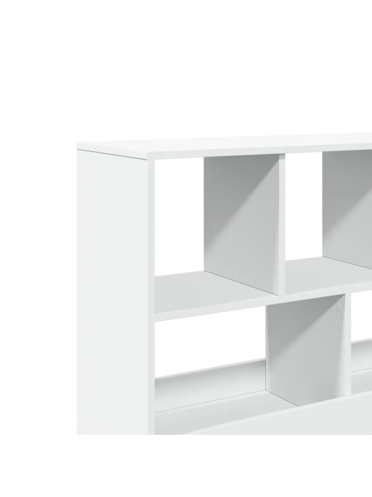 Grāmatu plaukts, balts, 100x33x94,5 cm