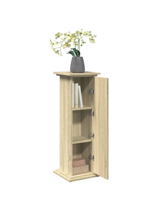 Displeja statīvs ar glabāšanas 31x30x90 cm inženierijas koks