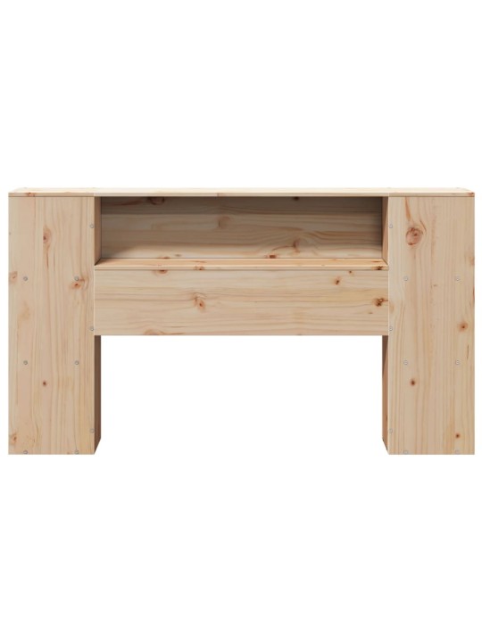Galvgalis ar plauktiem, 140 cm, priedes masīvkoks