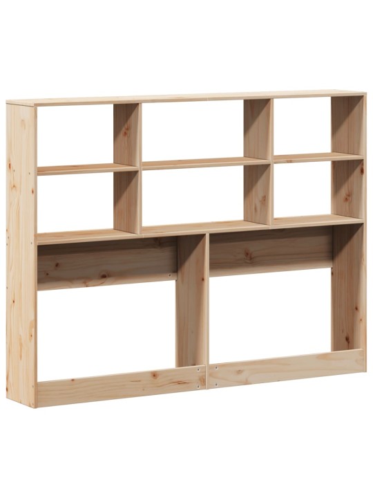 Galvgalis ar glabāšanas nodalījumiem, 150 cm, priedes masīvkoks