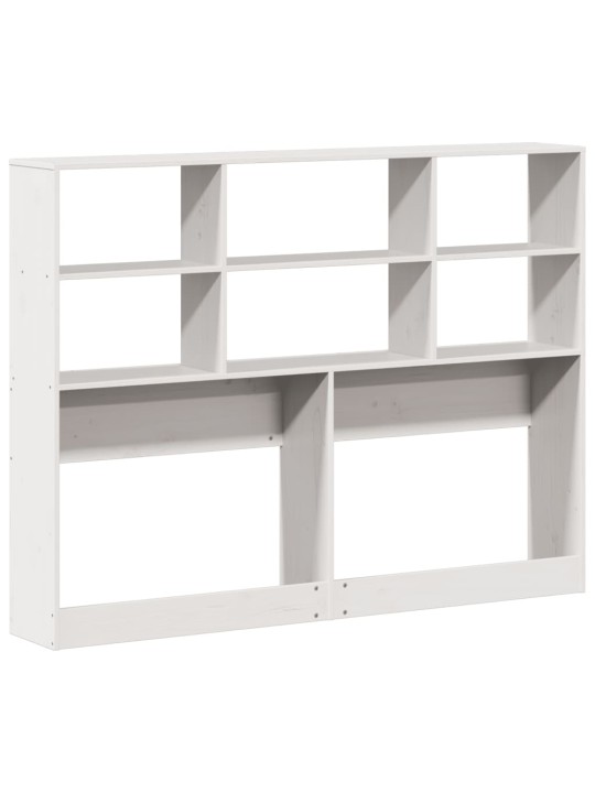 Galvgalis ar plauktiem, balts, 150 cm, priedes masīvkoks