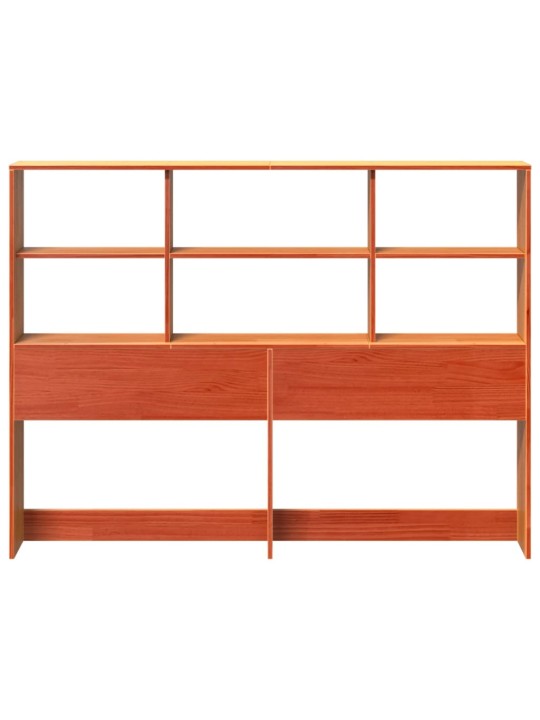 Galvgalis ar plauktiem, vaska brūns, 150 cm, priedes masīvkoks