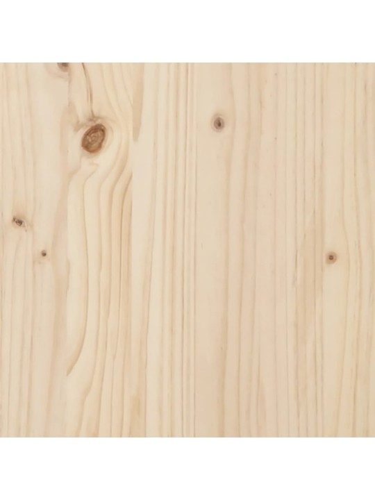 Naktsskapītis ar galdiņu, 232x112x75 cm, priedes masīvkoks