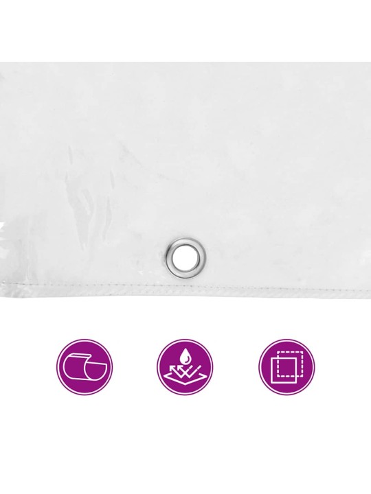 Augu pārsegs ar cilpām 1x3 m pvc