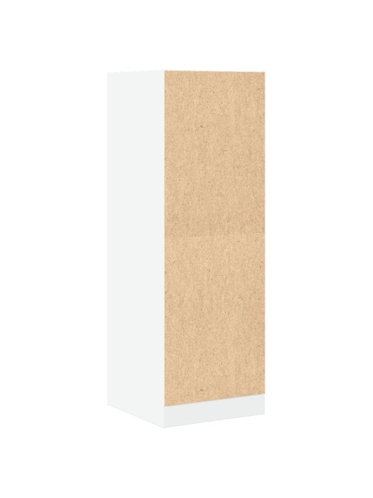 Medikamentu skapis, balts, 40x41x118 cm, inženierijas koks
