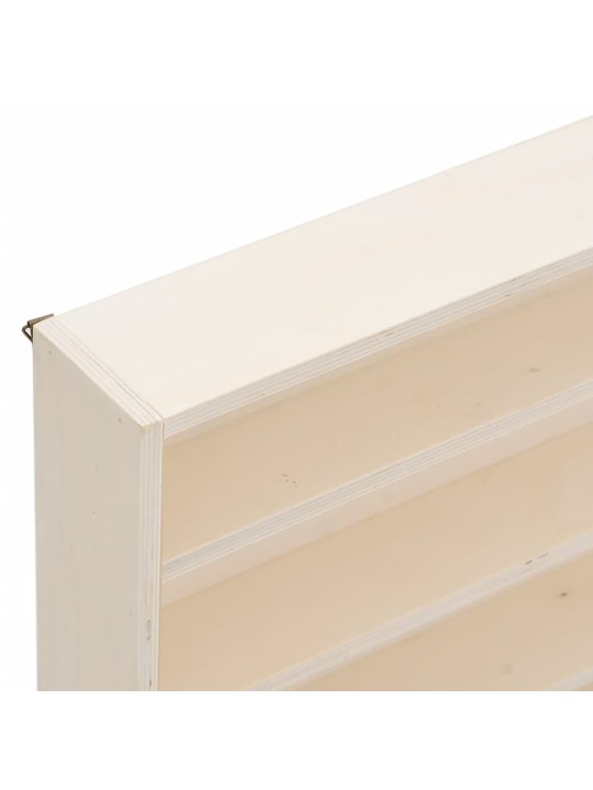 Koka kolekcionāra vitrīna ar durvīm 40x8,5x37 cm