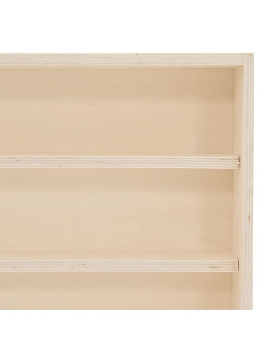 Koka kolekcionāra vitrīna ar durvīm 40x8,5x37 cm