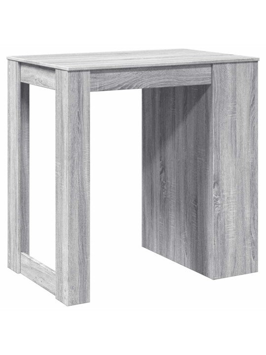 Bāra galdiņš, pelēka koka, 102x70x103,5 cm, inženierijas koks