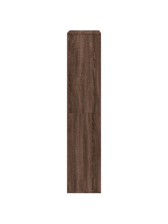 Grāmatplaukts, ozolkoka, 100x33x156,5 cm, inženierijas koks