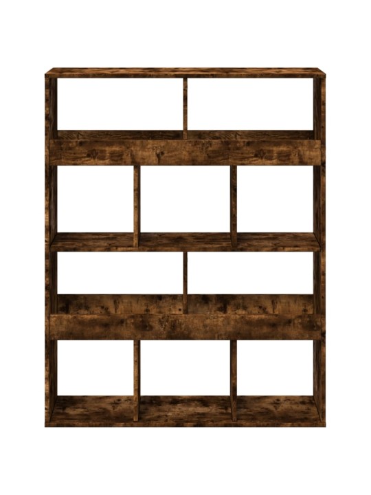 Grāmatu plaukts, ozola krāsa, 100x33x125,5cm, inženierijas koks