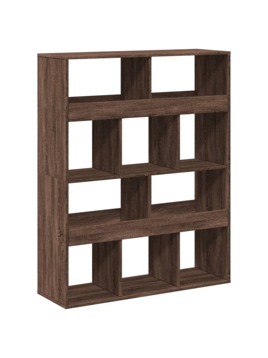Grāmatu plaukts, ozolkoka, 100x33x125,5 cm, inženierijas koks