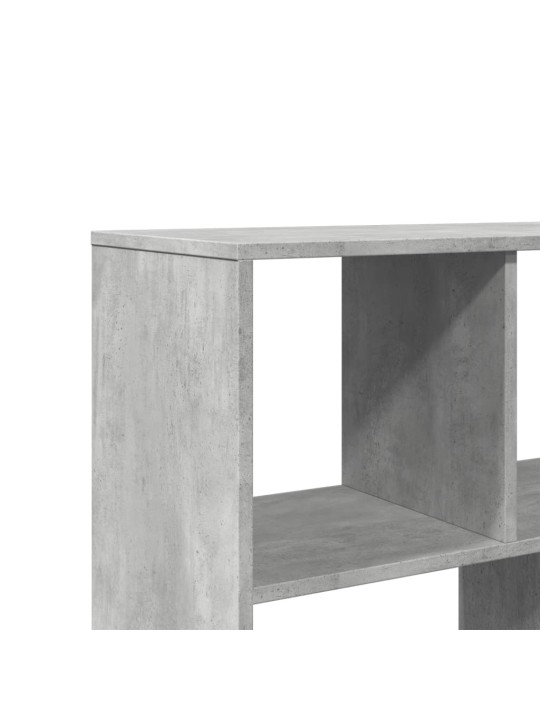 Grāmatplaukts, pelēks, 100x33x156,5 cm, inženierijas koks
