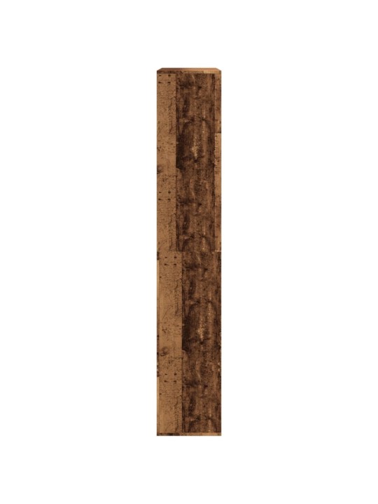 Grāmatu plaukts, veca koka, 100x33x187,5 cm, inženierijas koks