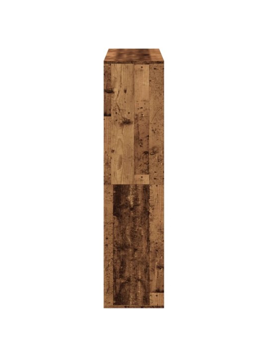 Grāmatu plaukts, veca koka, 100x33x135 cm, inženierijas koks